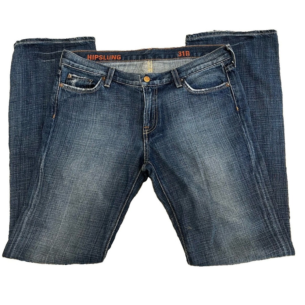 J Crew Hipslung Stretch Bootcut Medium Wash Denim Women's Size 31x34
